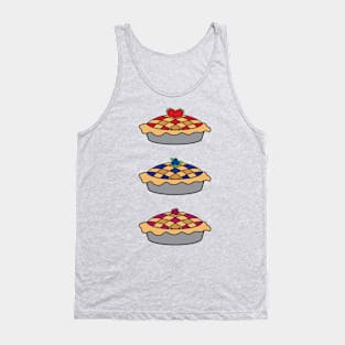 Strawberry, Blueberry, Raspberry Pie Tank Top